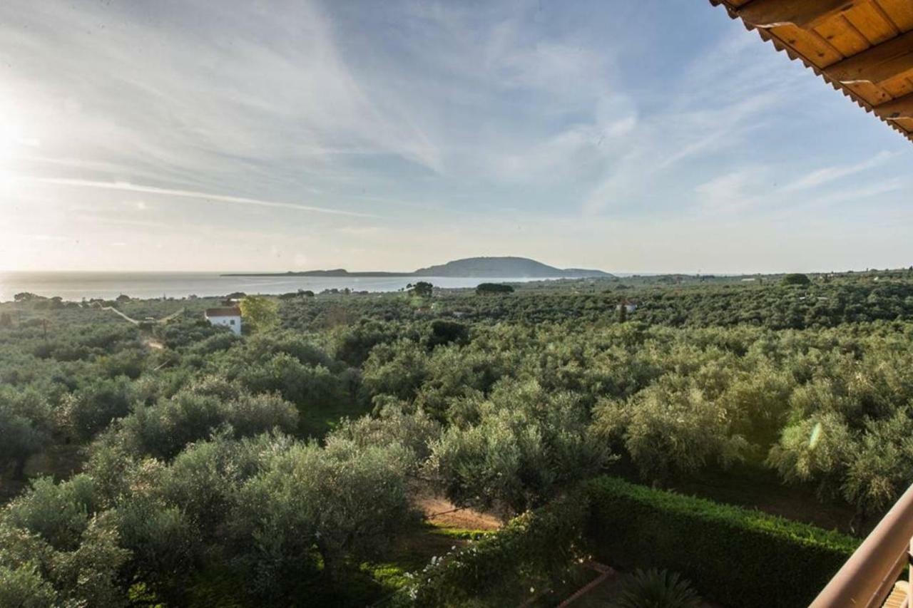 Cozy Flats In An Olive Grove By The Sandy Beach Kánalos Esterno foto
